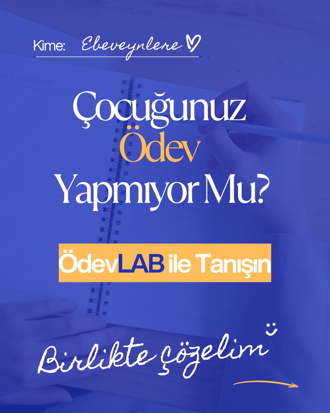 Ödev bir sorun olmaktan çıkıyor